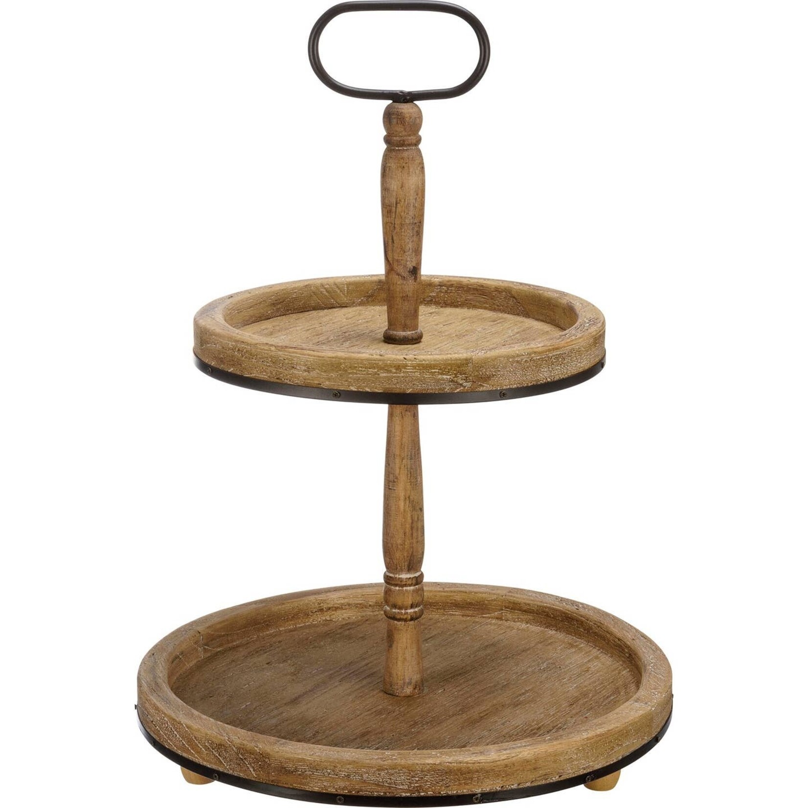 Primitives By Kathy Rustic Tiered Tray