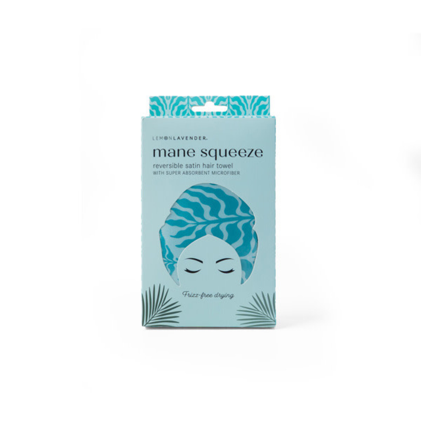 Lemon Lavender Lemon Lavender Reversible Satin Hair Towel
