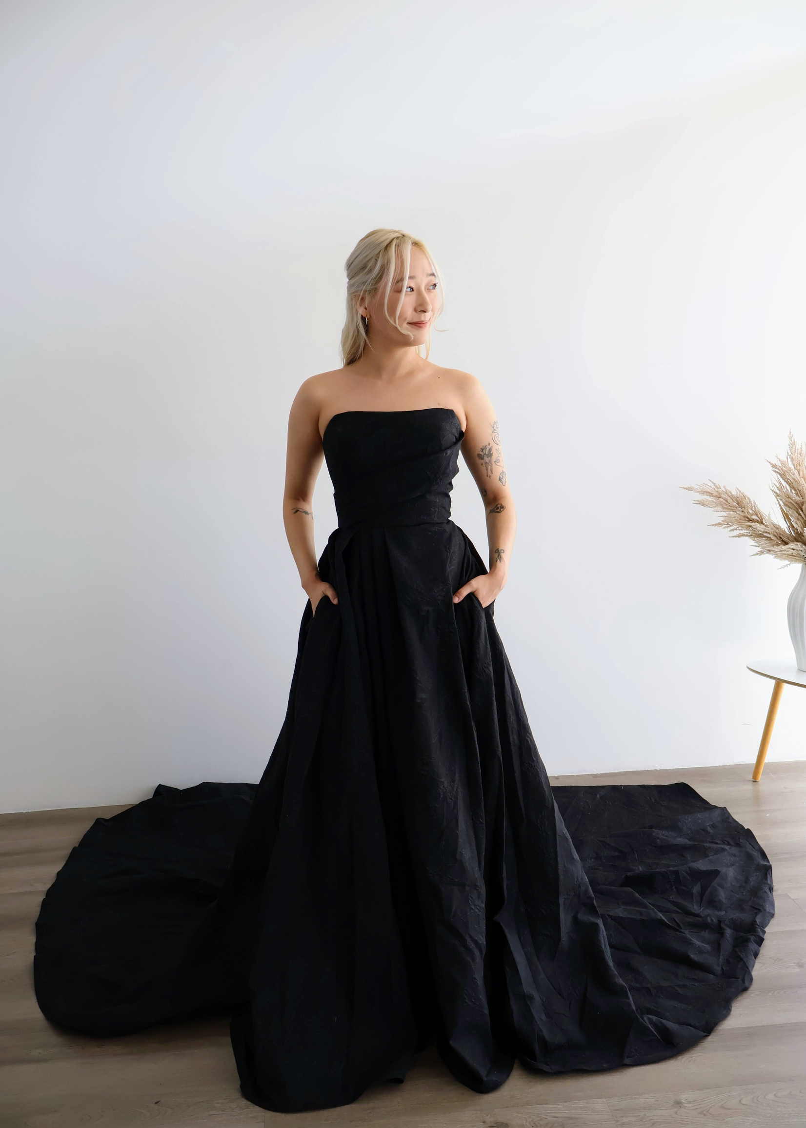 Everly Bridals Style 2219 Brocade