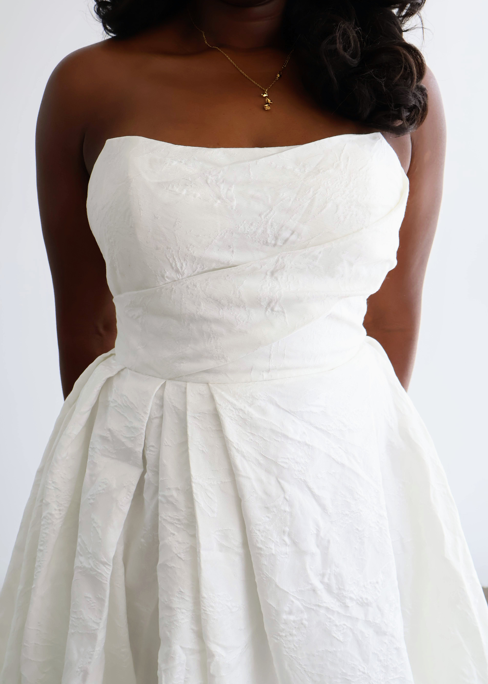 Everly Bridals Style 2219 Brocade