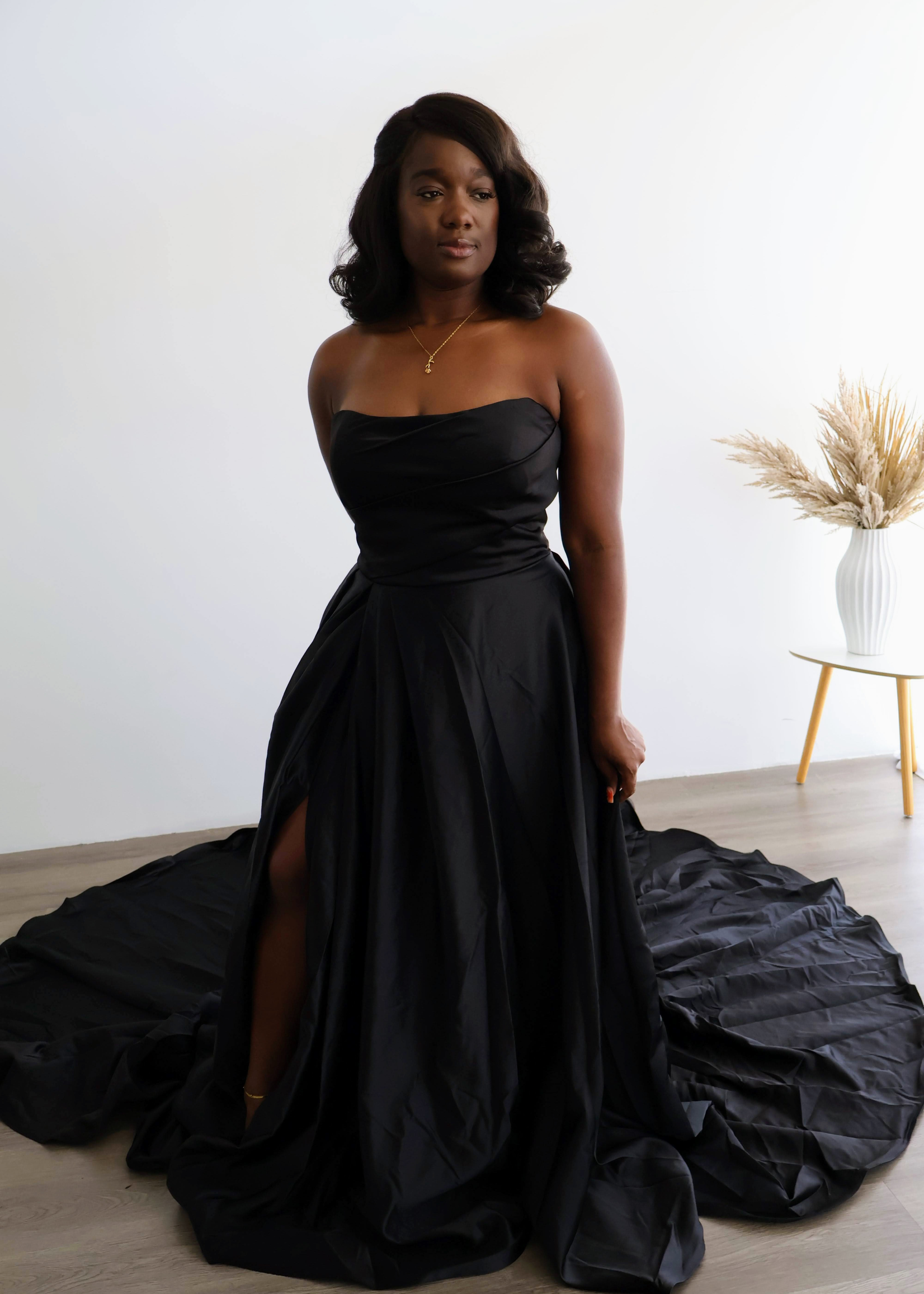 Everly Bridals Style 2219 Black