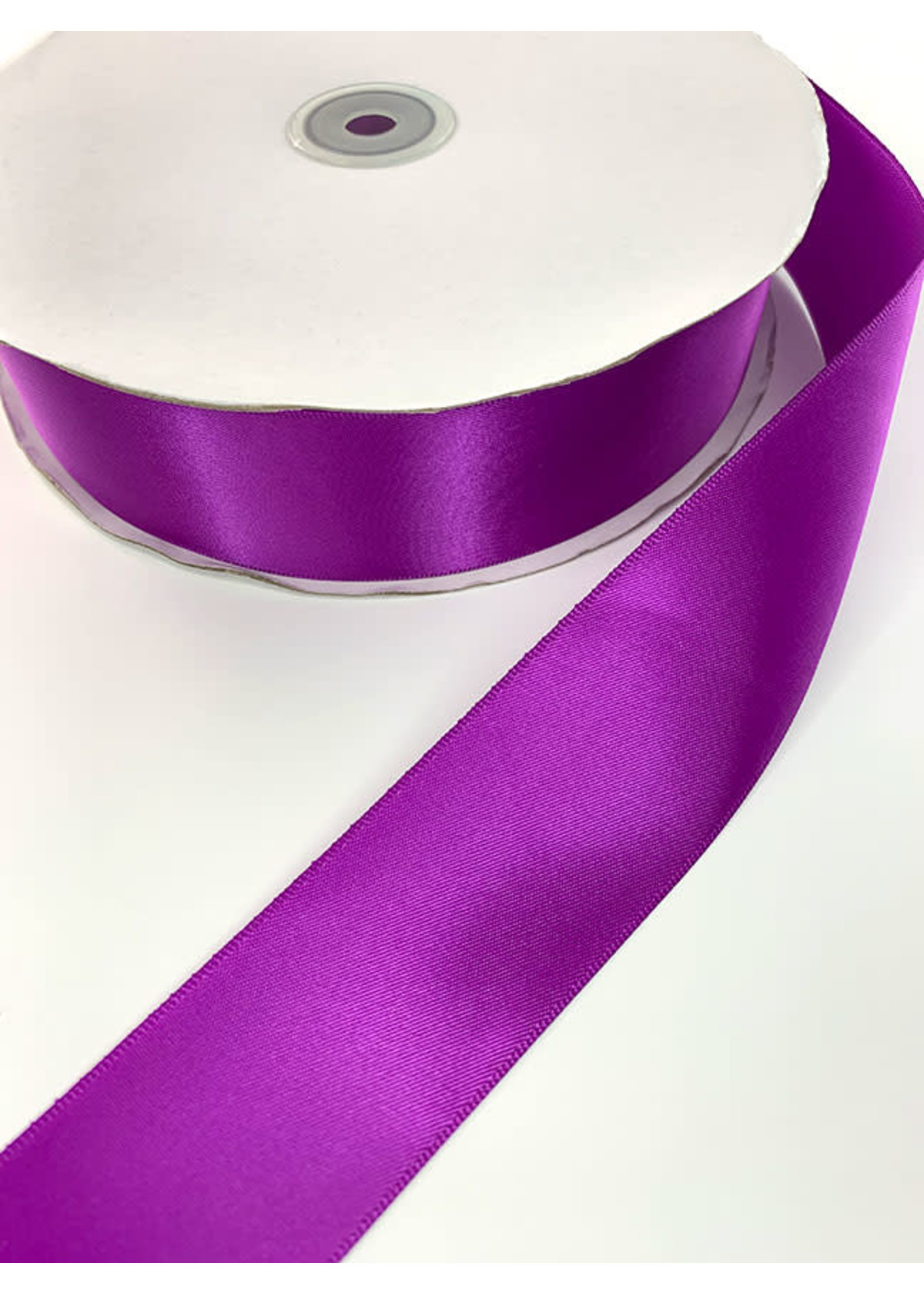 1.5 Fused Edge Ribbon, Double Face Satin