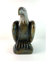 Howard Moose Soapstone Carved Eagle