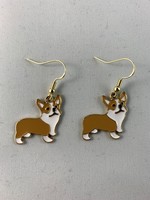 Earrings Corgi Dogs