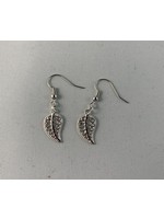 Earrings Silver Leaf