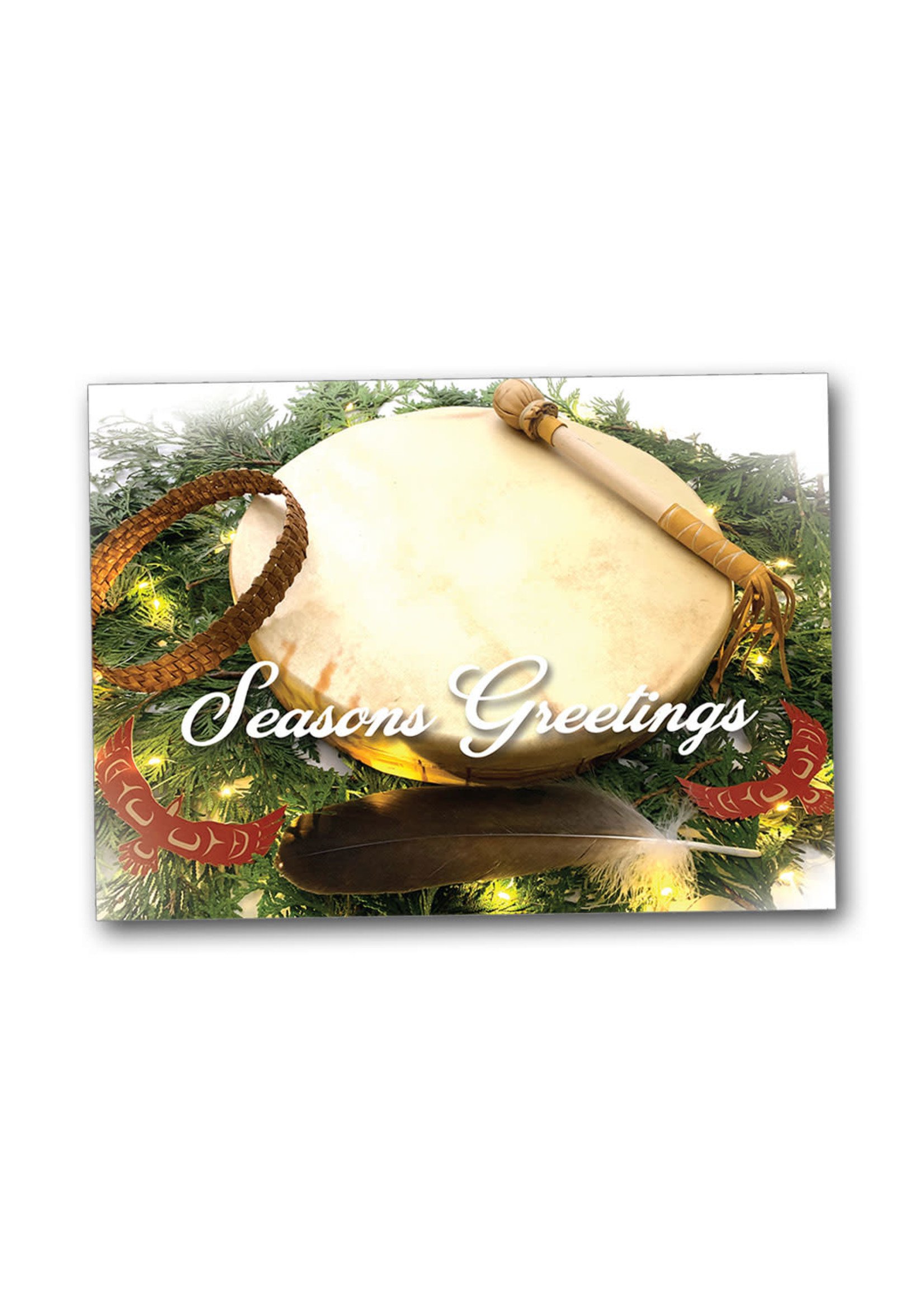 Christmas Card - Seasons Greetings (8 cards)