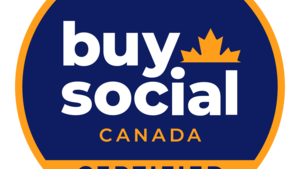 We are happy to be a Buy Social Canada Certified Social Enterprise