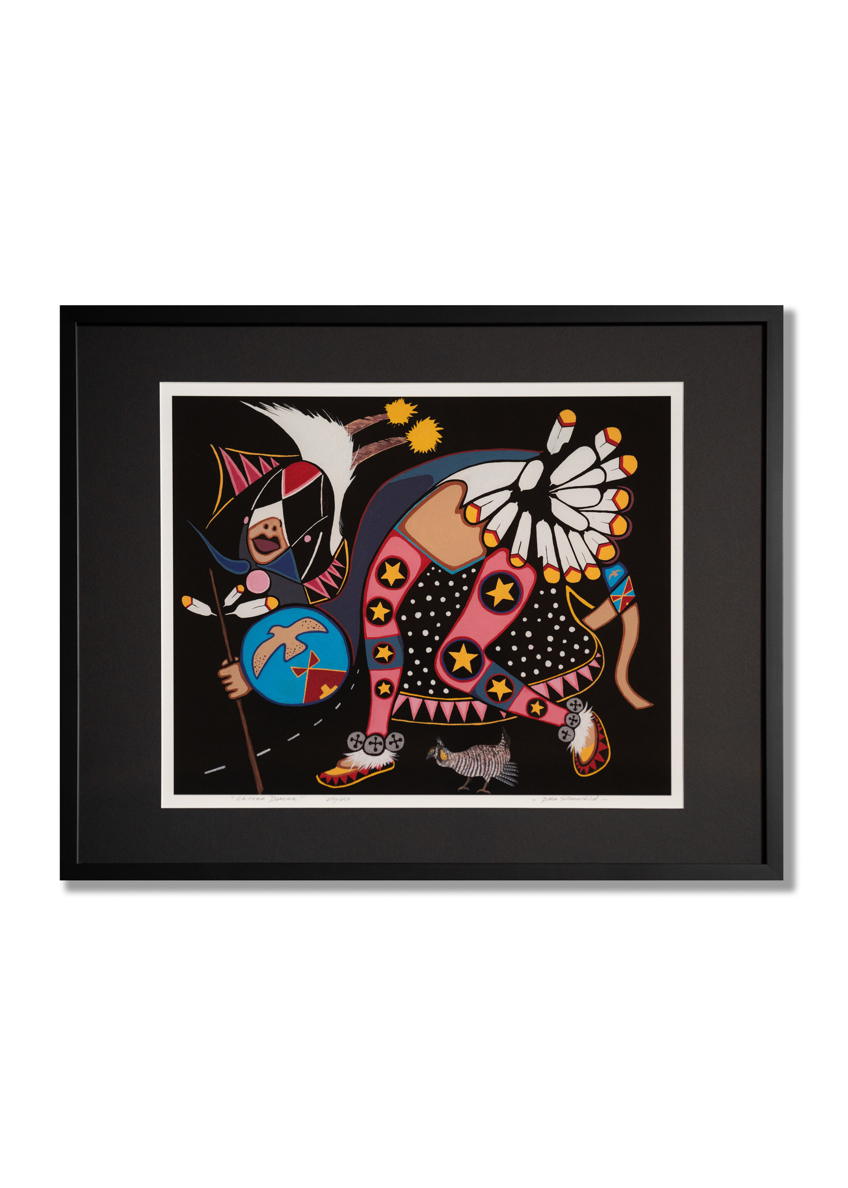 Framed Limited Print Chicken Dancer