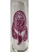 Purple Wolf Dream Catcher Vase (SOLD)