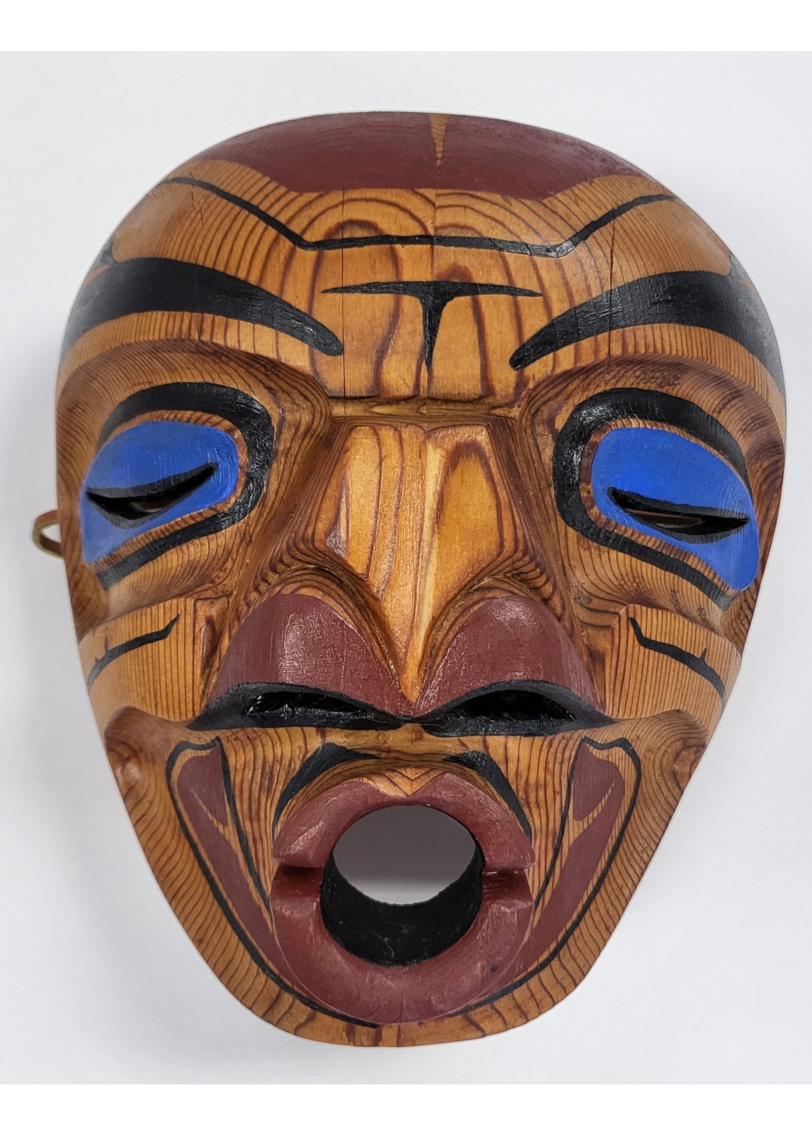 Red Cedar Sasquatch Carved Mask