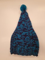 Knitted Toque Blue/Navy