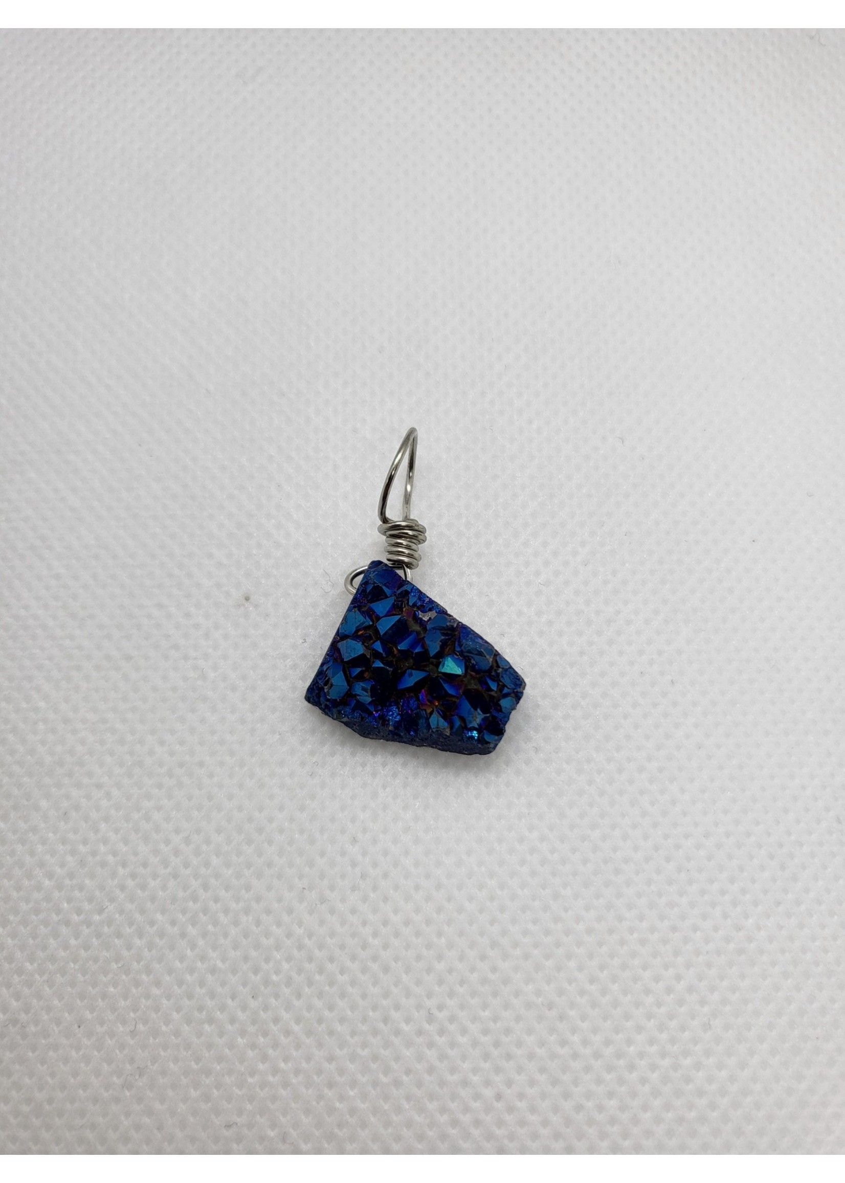 Blue Stone in Silver Setting