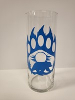 Bear Paw Blue Vase