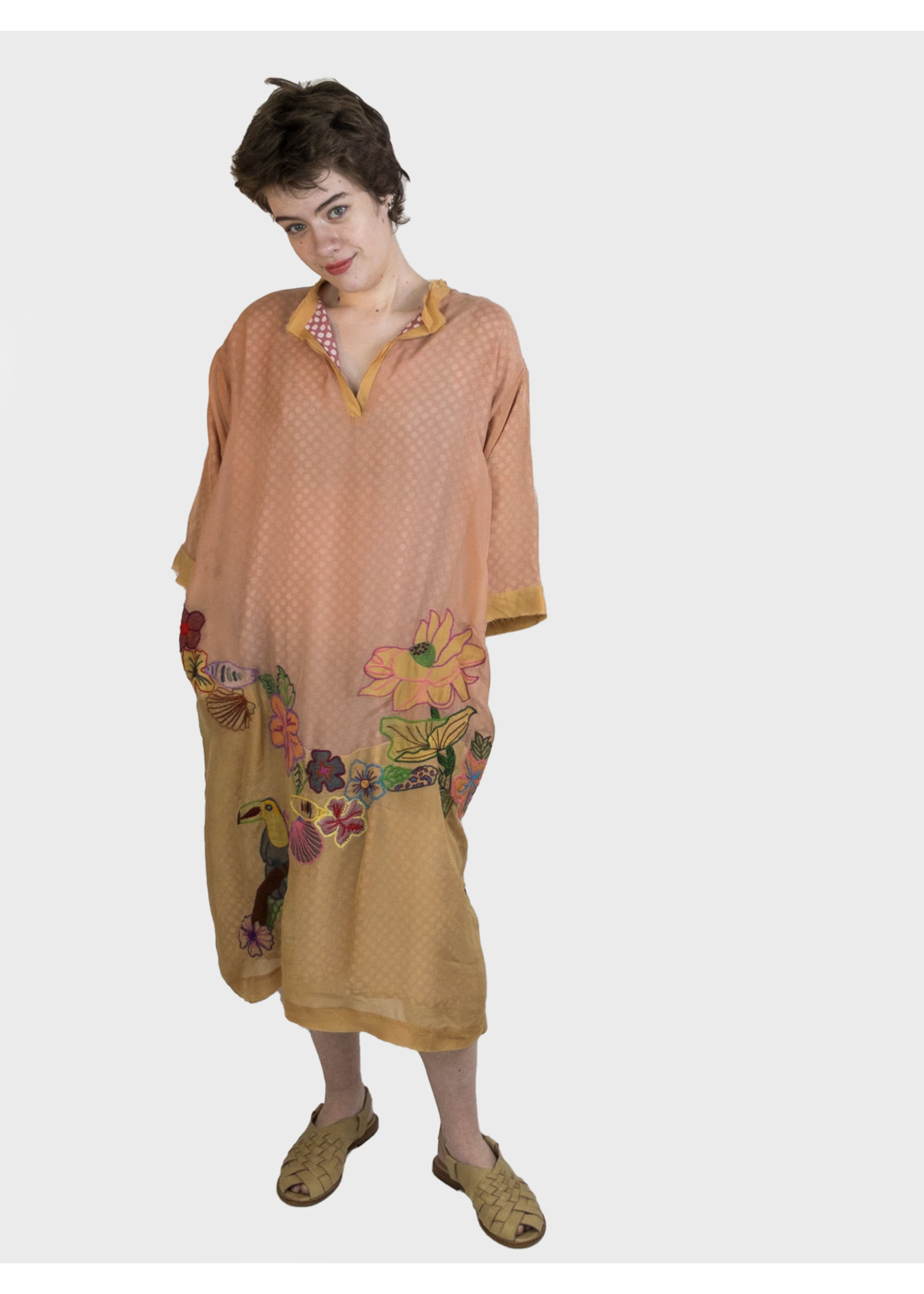 TALKING CLOTH BY SANCHITA Eco-Satin Dress