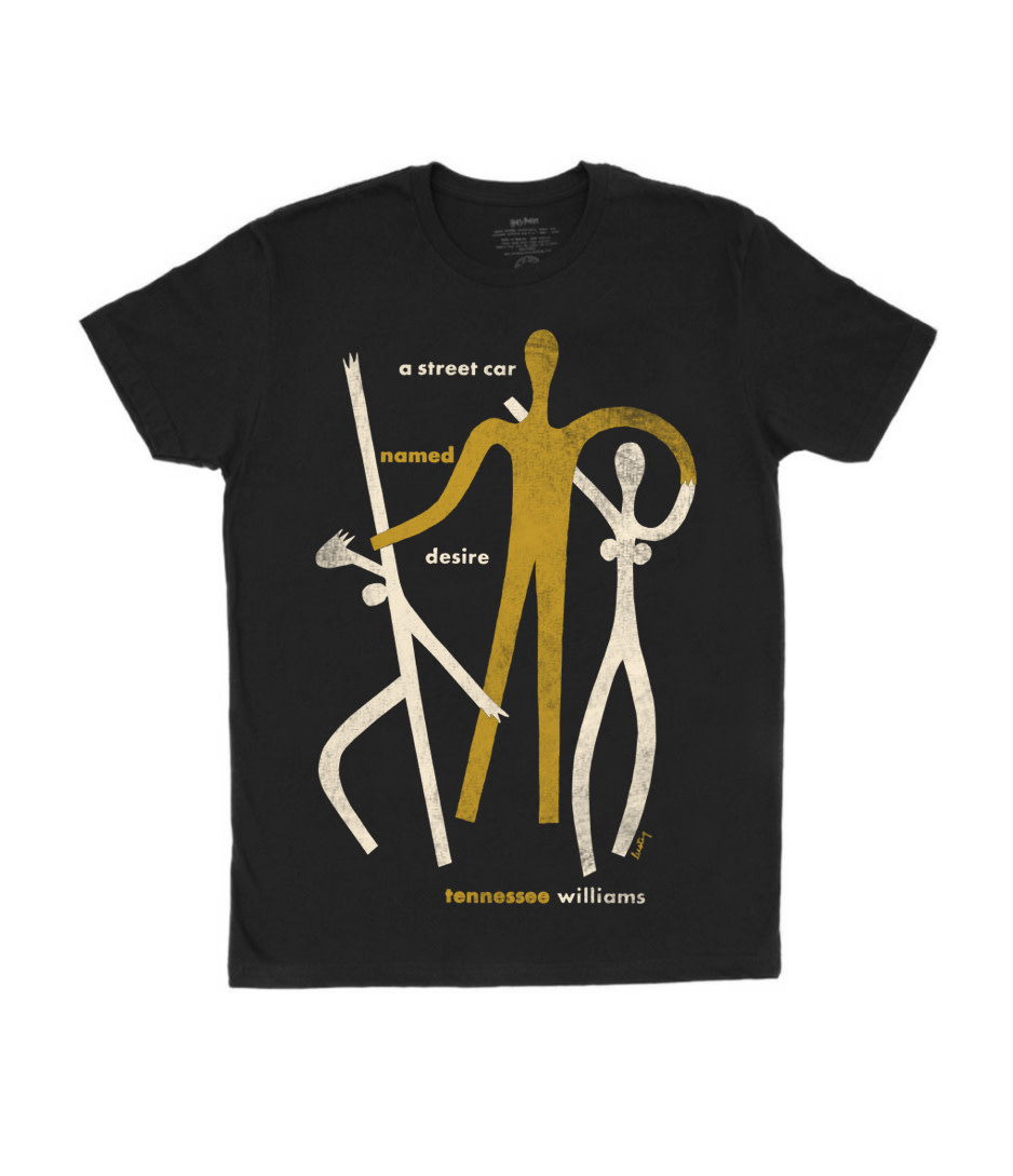 Streetcar Named Desire TShirt Bookmark, The Library Store