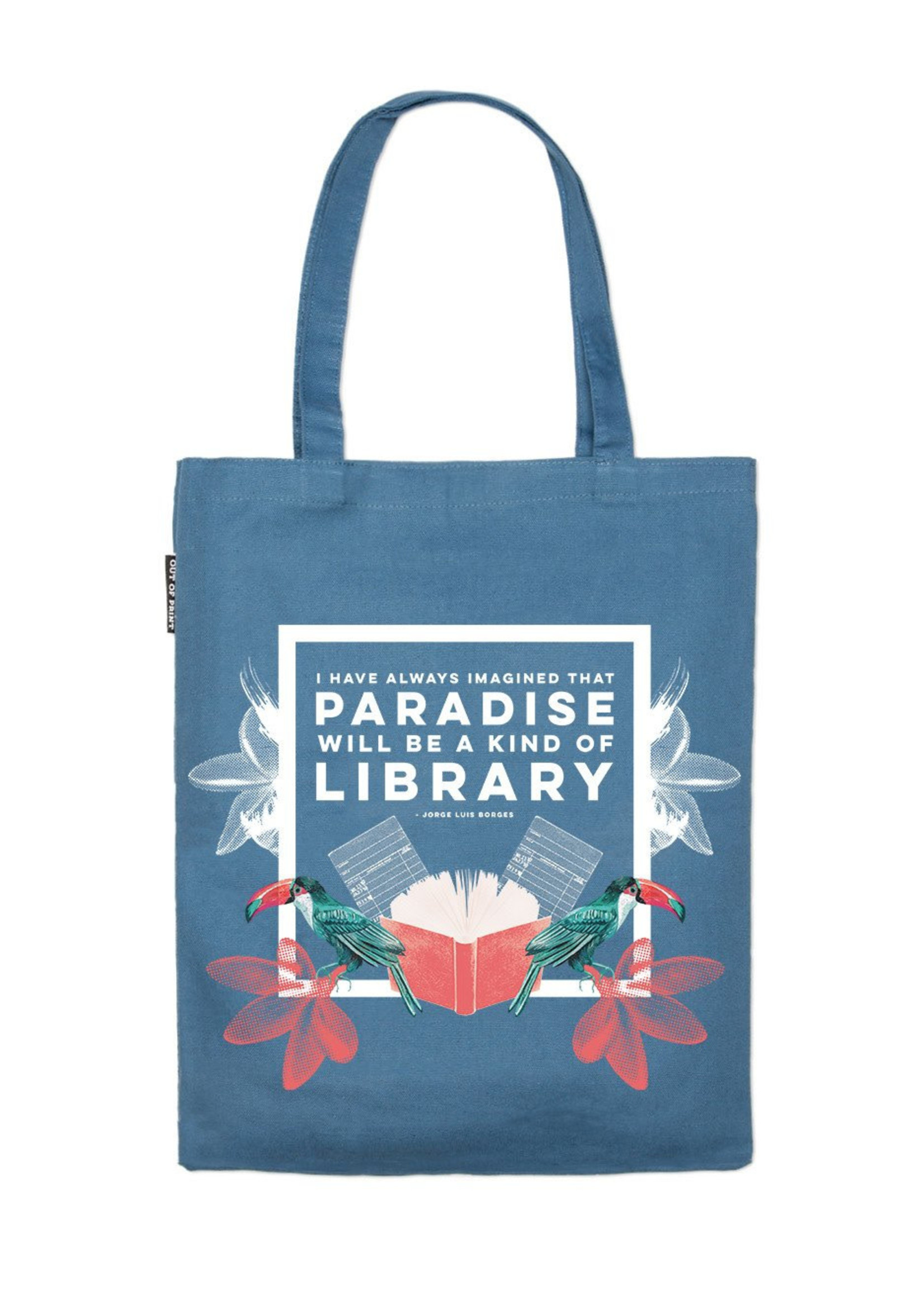 Out of Print Paradise Library Tote