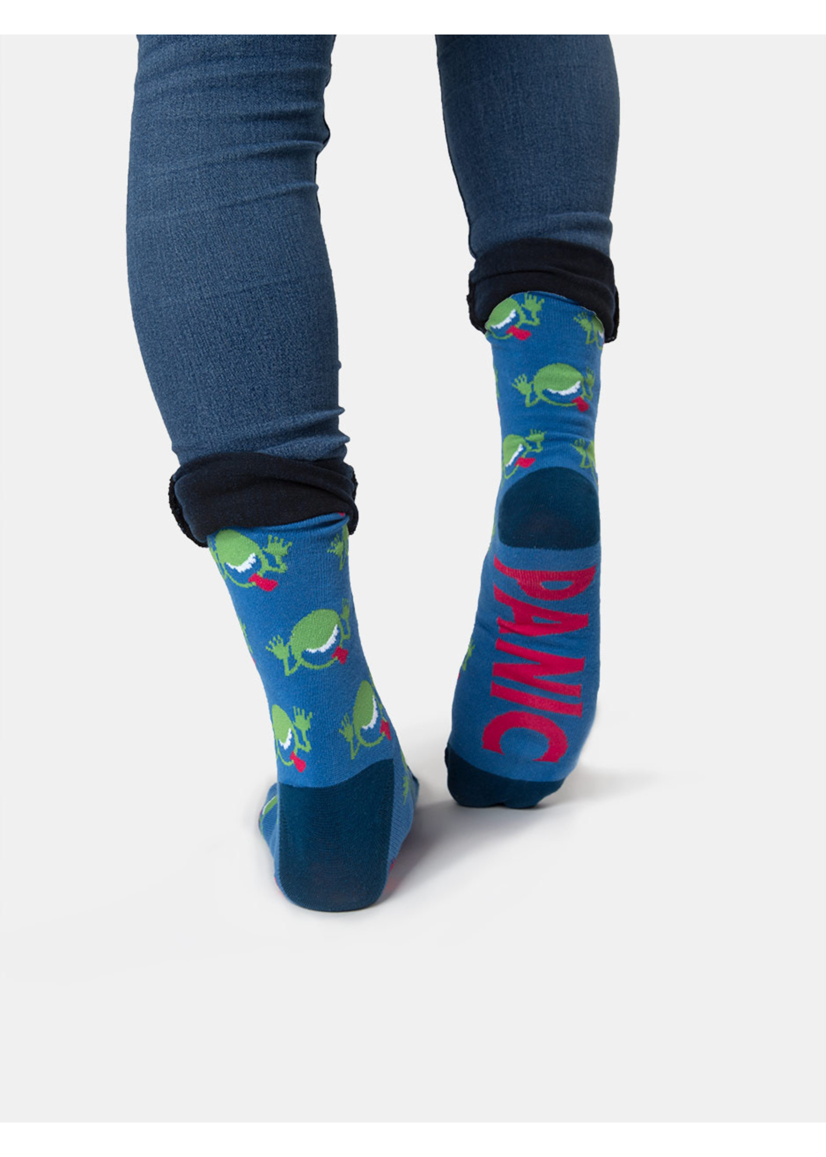 Out of Print The Hitchhiker's Guide to the Galaxy Socks - Adult
