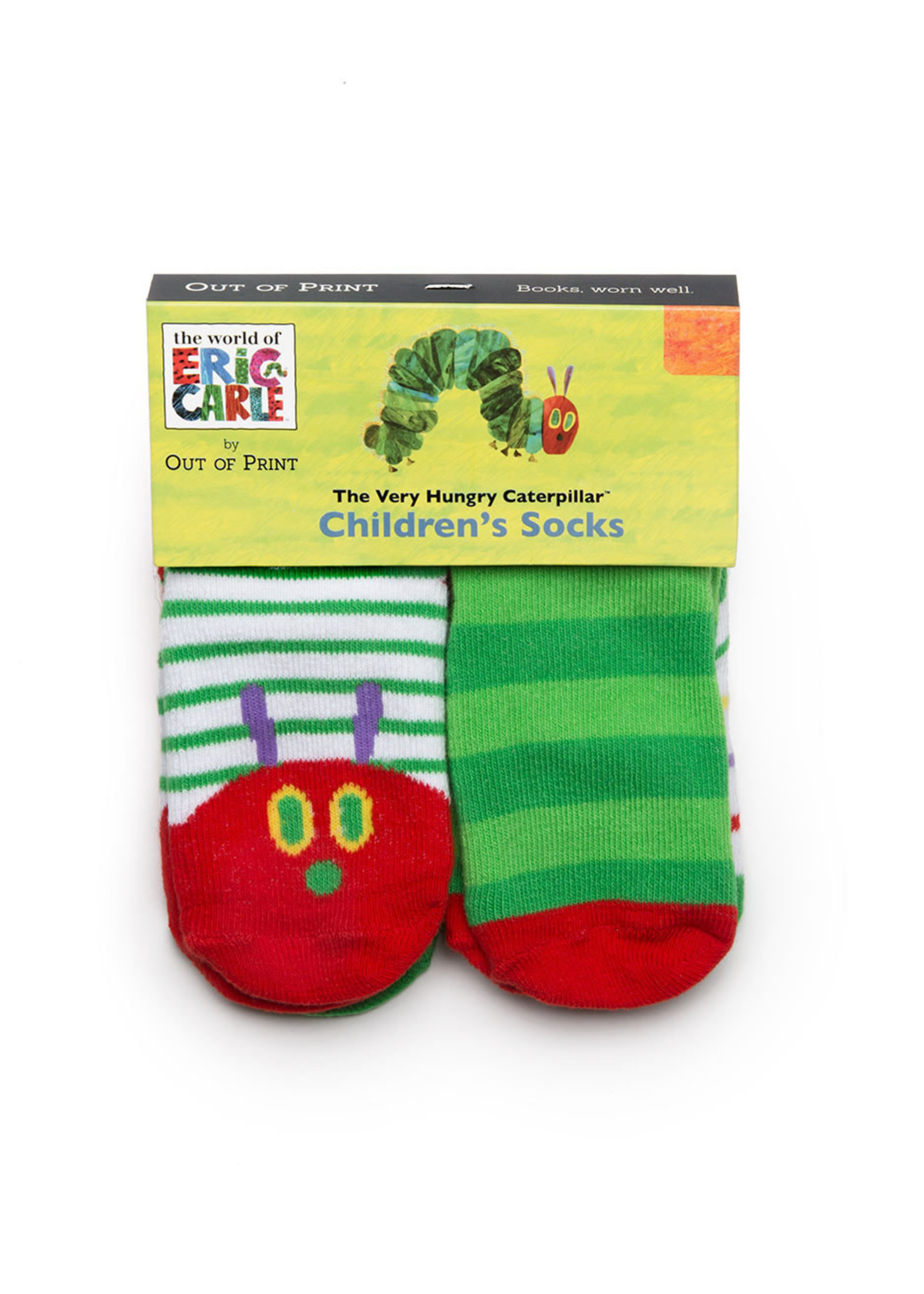 Out of Print The Very Hungry Caterpillar Socks - Kids, Pack of 4