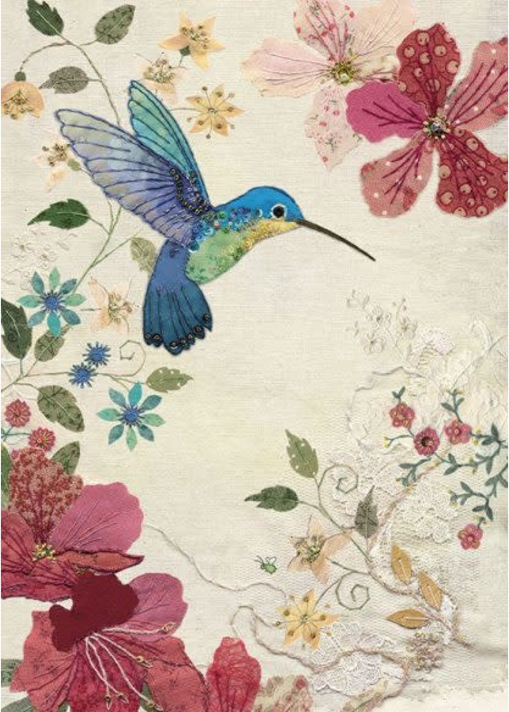 Bug Art Hummingbird