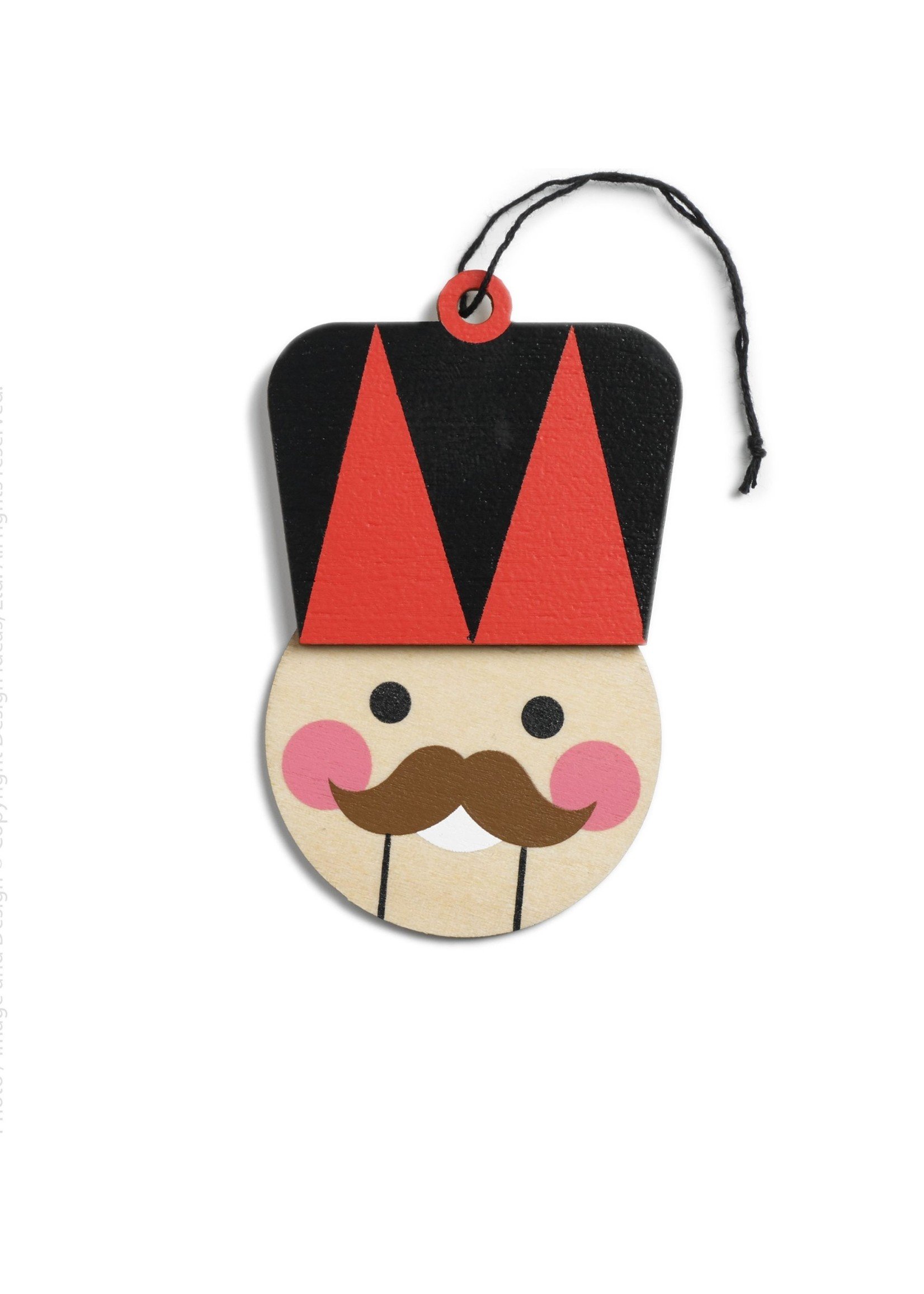 Design Ideas Holly Jolly Nutcracker Ornament