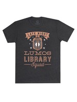 Out of Print Lumos Library Squad Black T-Shirt - Adult Unisex