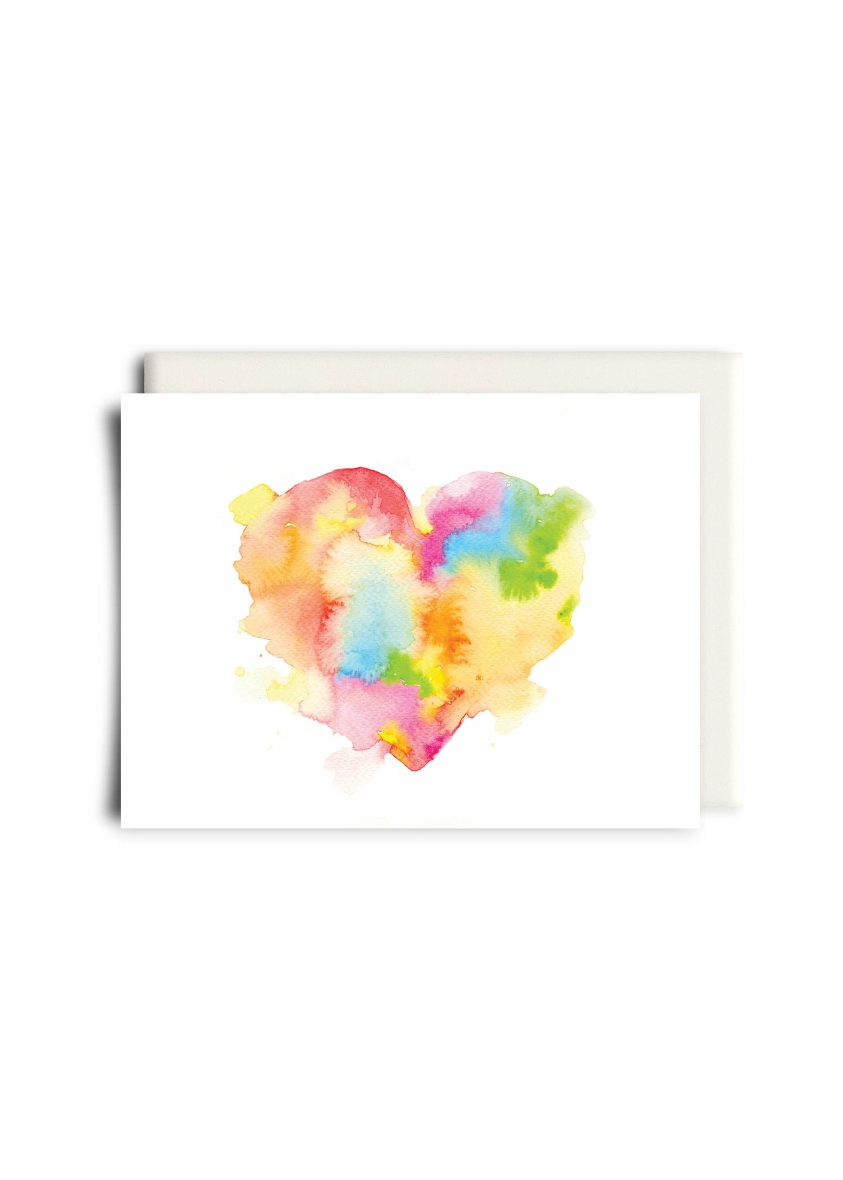 Inkwell Cards Watercolour Heart