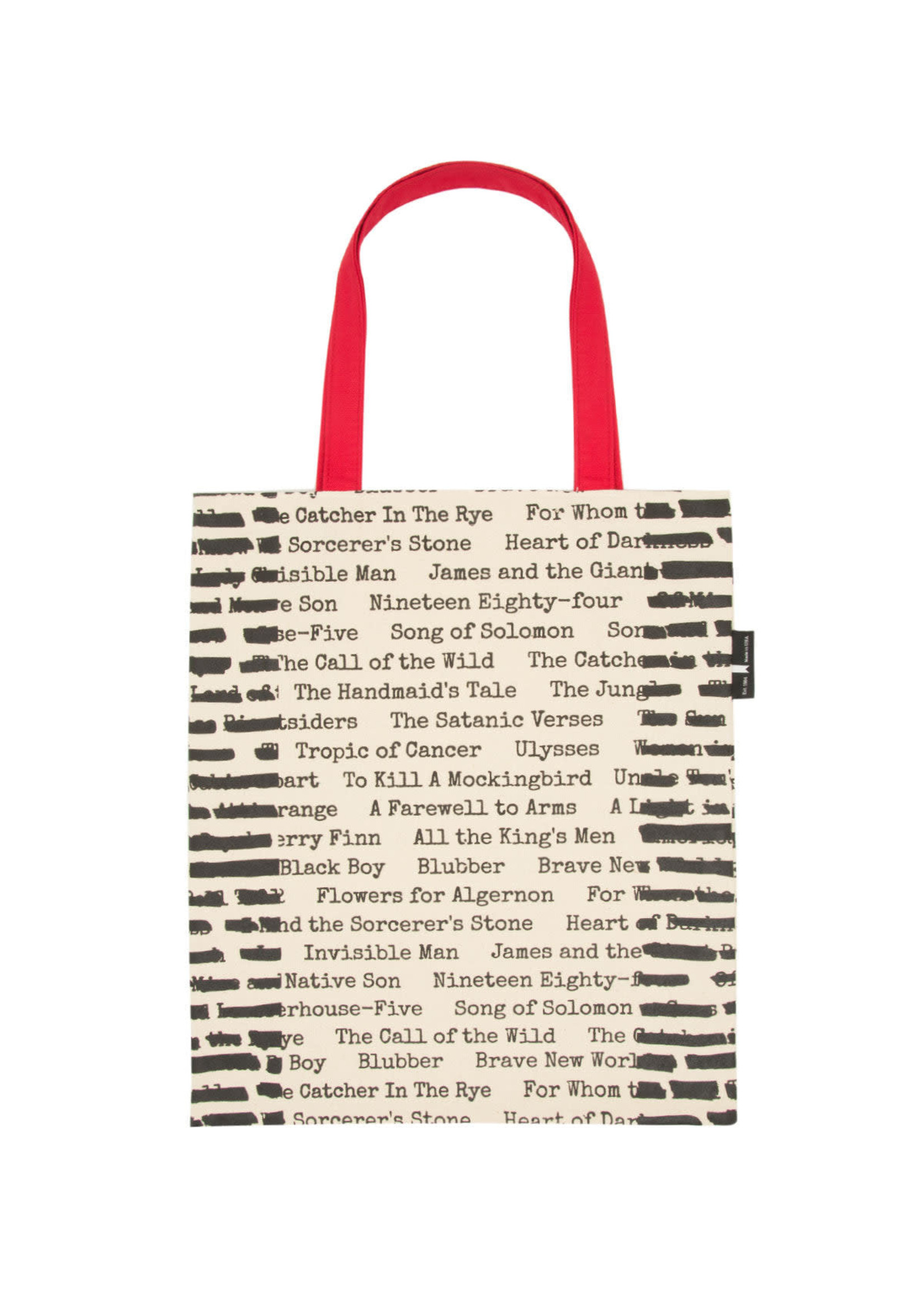 Out of Print Banned Books Totes