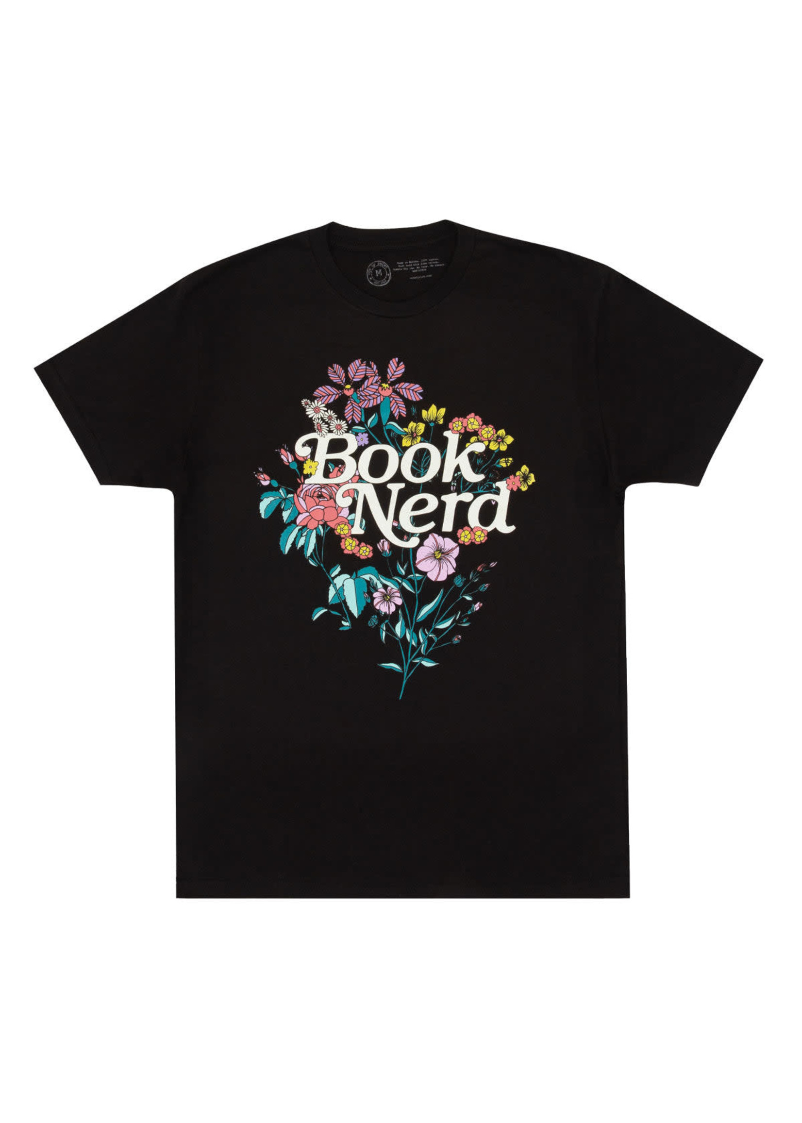 Out of Print Book Nerd Floral T-Shirt
