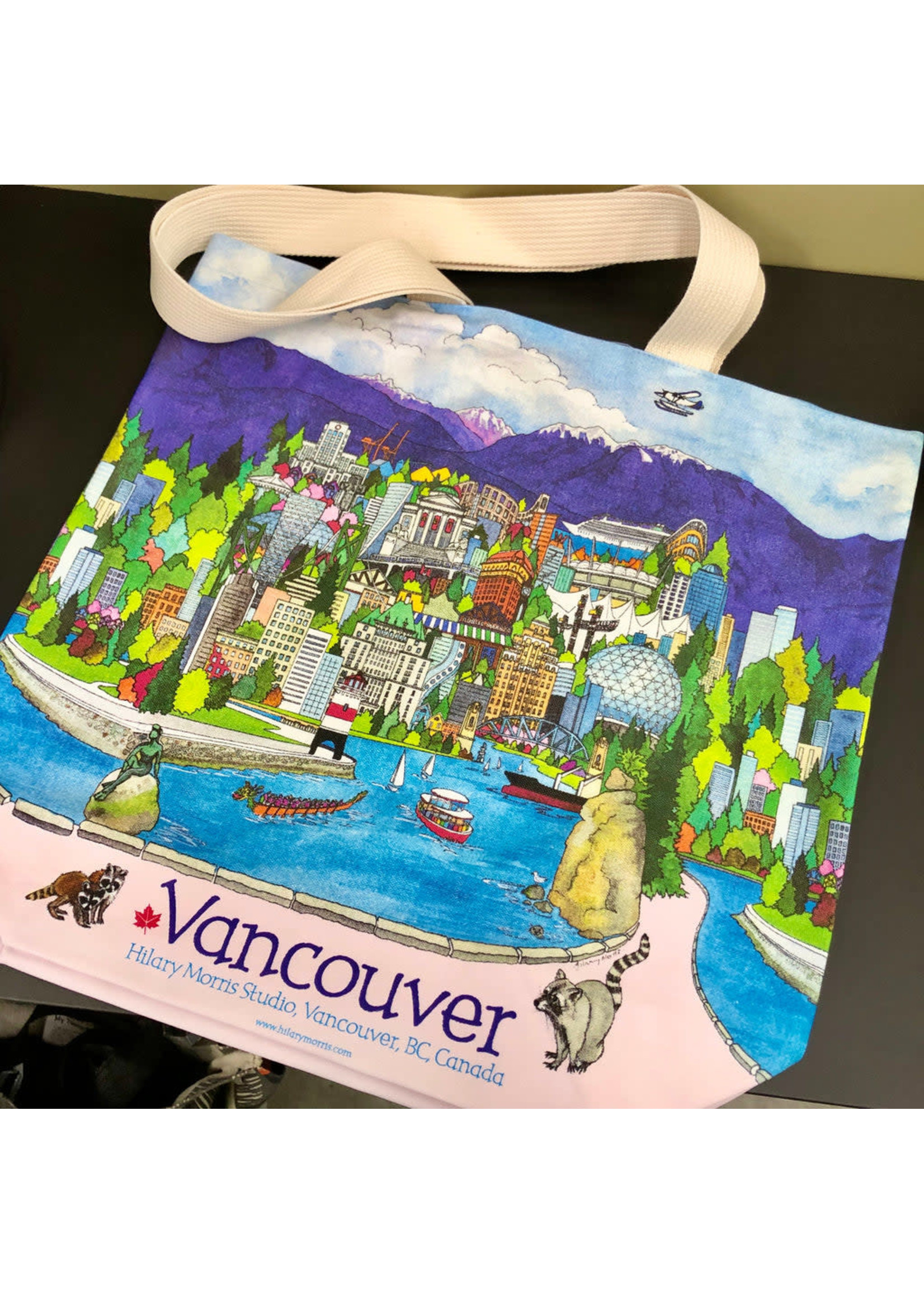 Beaver Pond Explore Vancouver Tote Bag