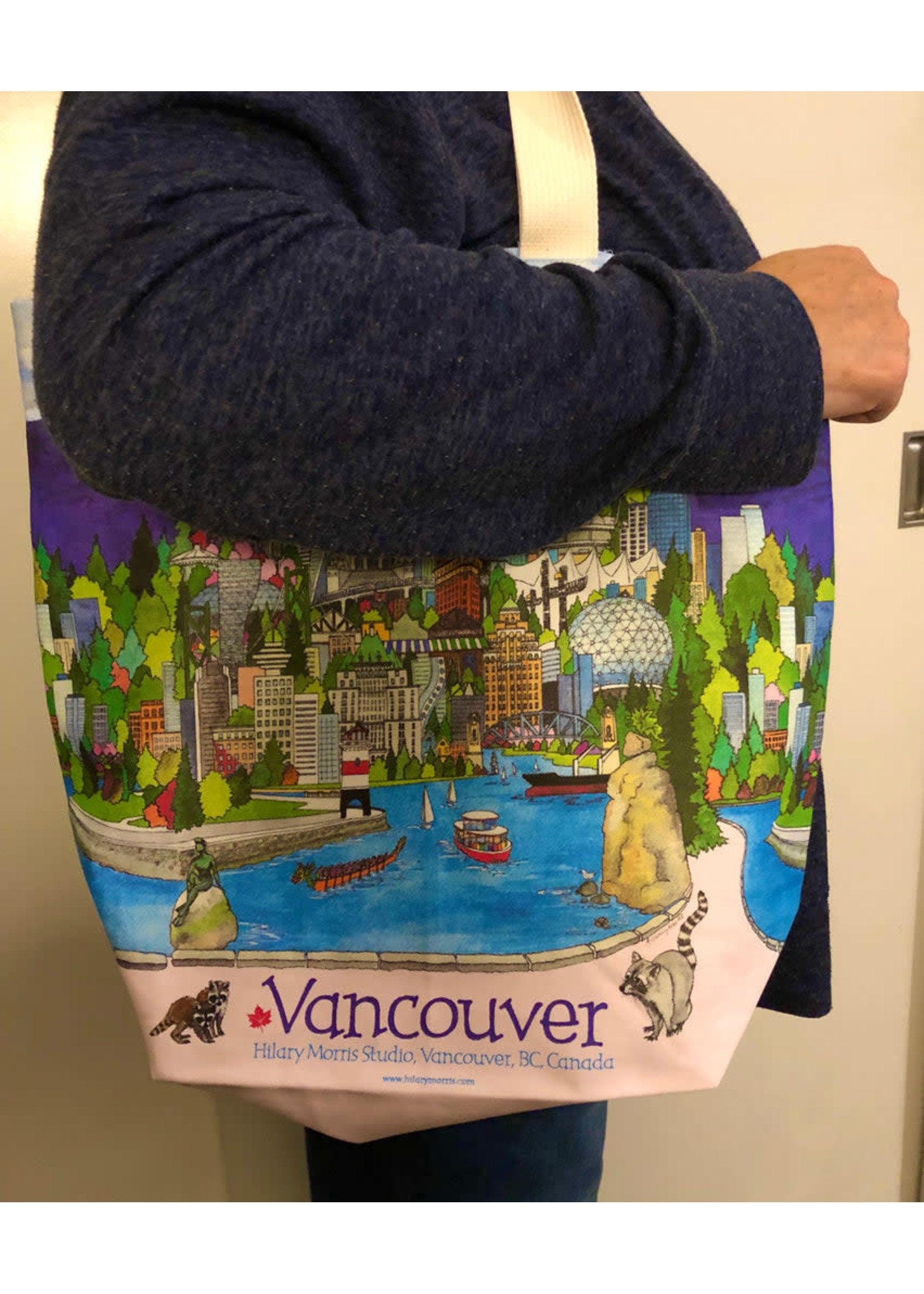 Beaver Pond Explore Vancouver Tote Bag