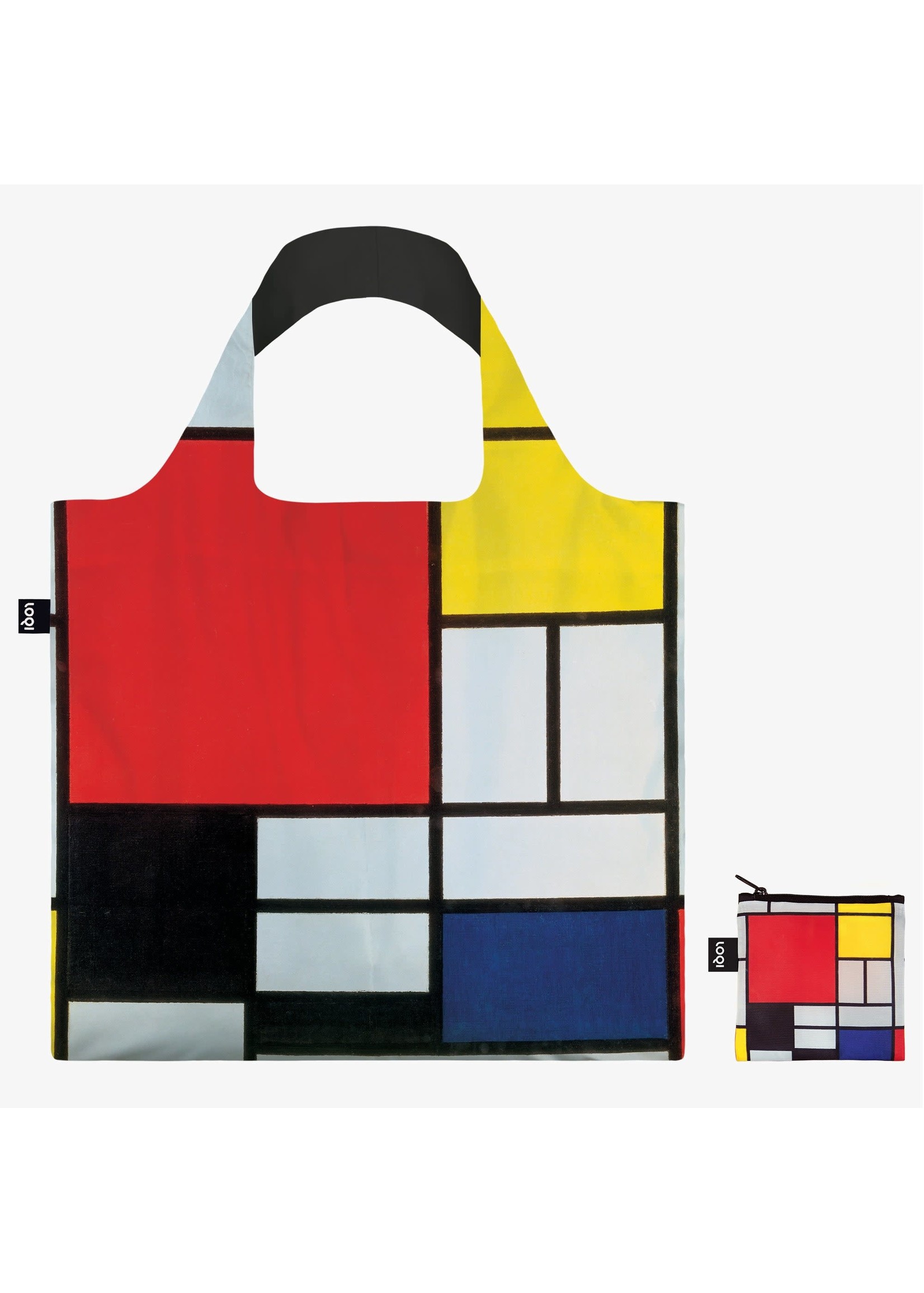 Loqi Piet Mondrian - Reusable Bag