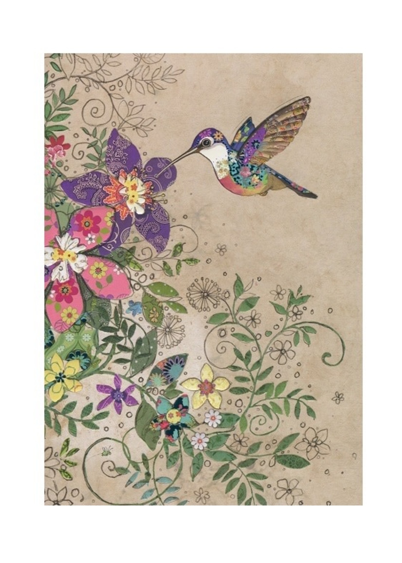 Bug Art Tropical Hummingbird