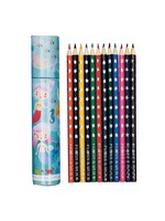 Floss & Rock COLOURED PENCILS 12 PACK - MERMAID