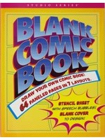 Peter Pauper Press Blank Comic Book (Stencil included)