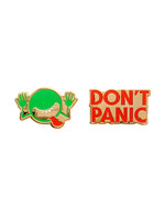 Out of Print The Hitchhiker's Guide to the Galaxy  Enamel Pin Set