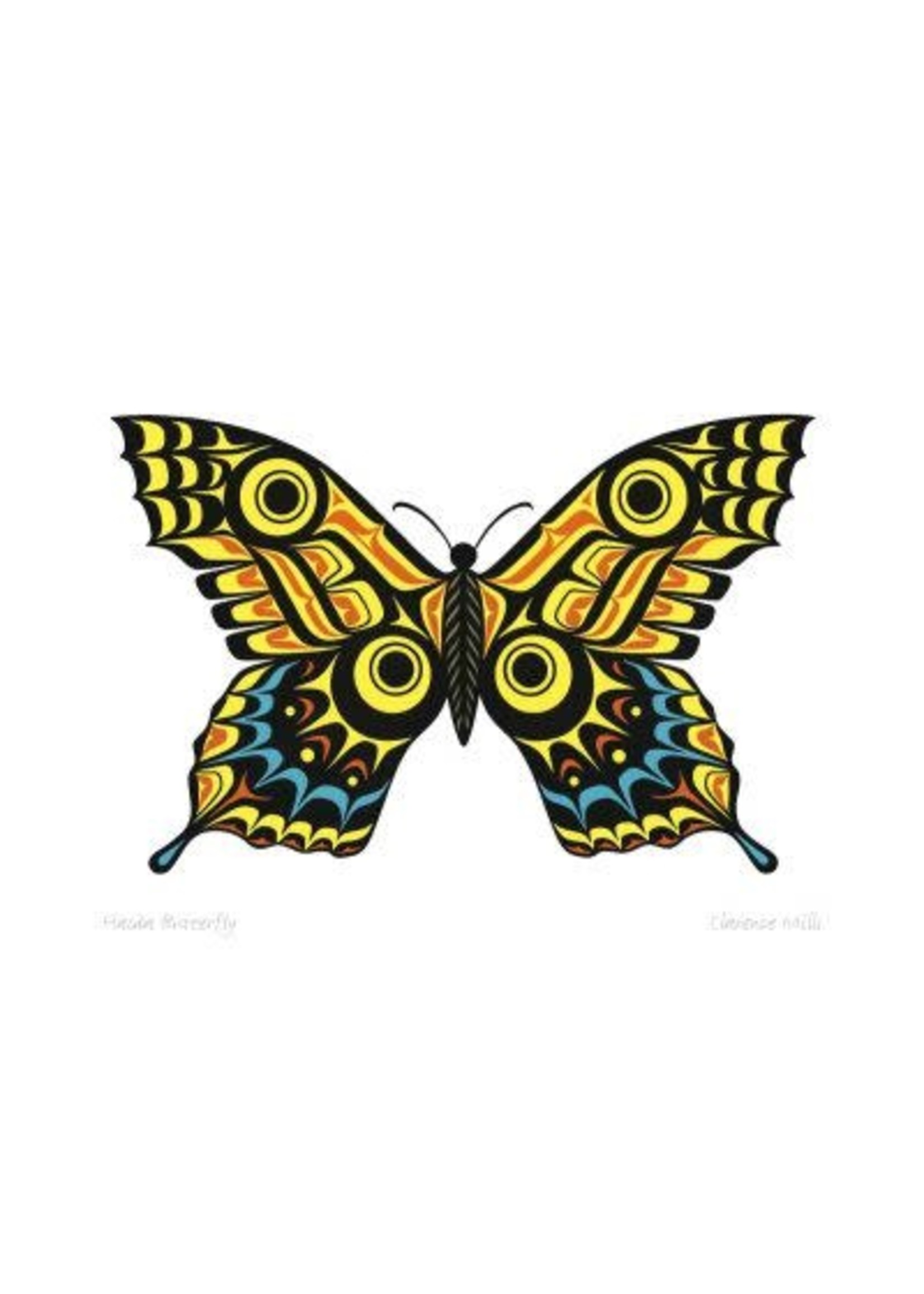 CAP Haida Butterfly Canadian Art Card