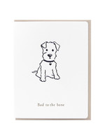 Ling Design Bad To The Bone Greeting Card