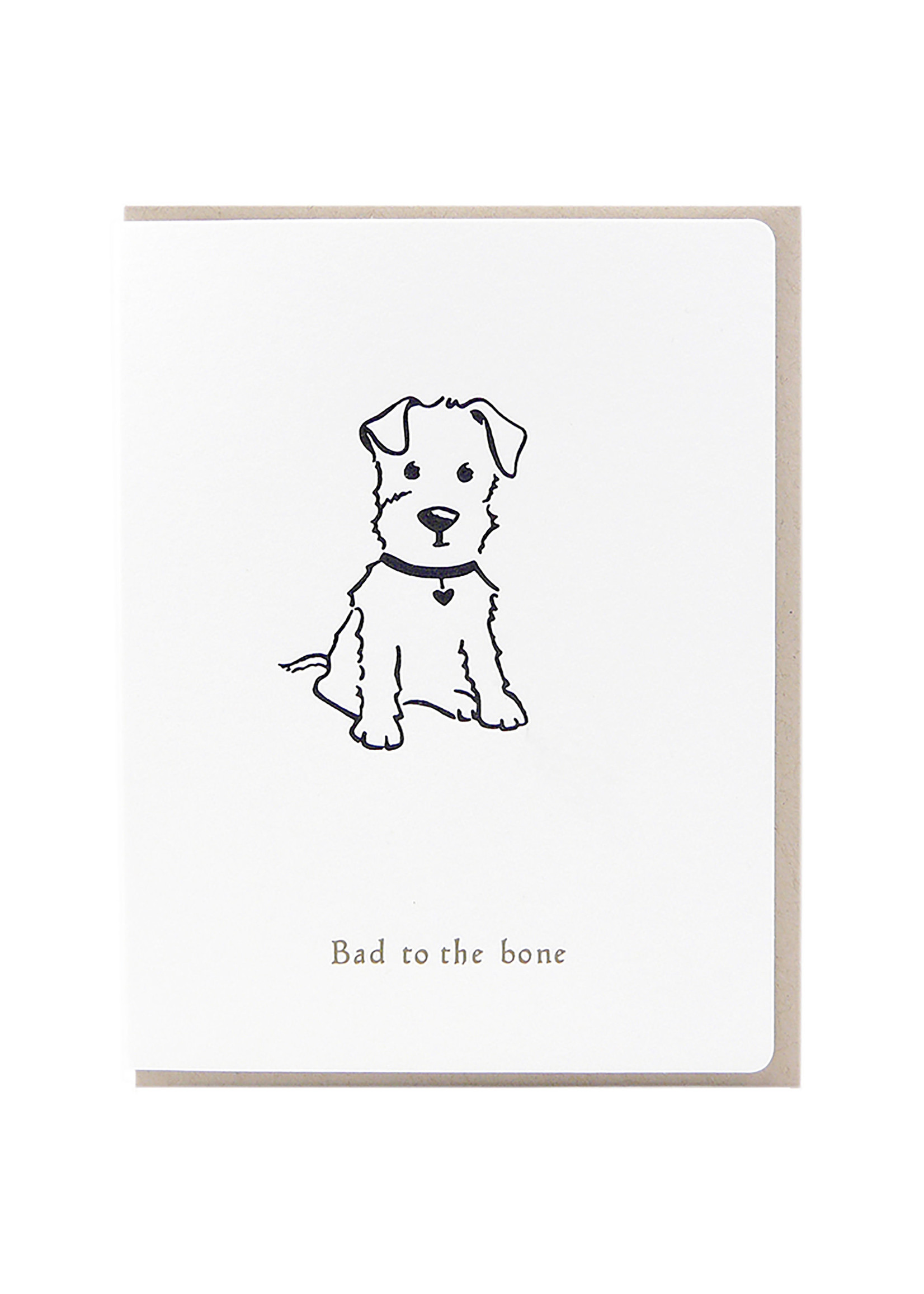 Ling Design Bad To The Bone Greeting Card
