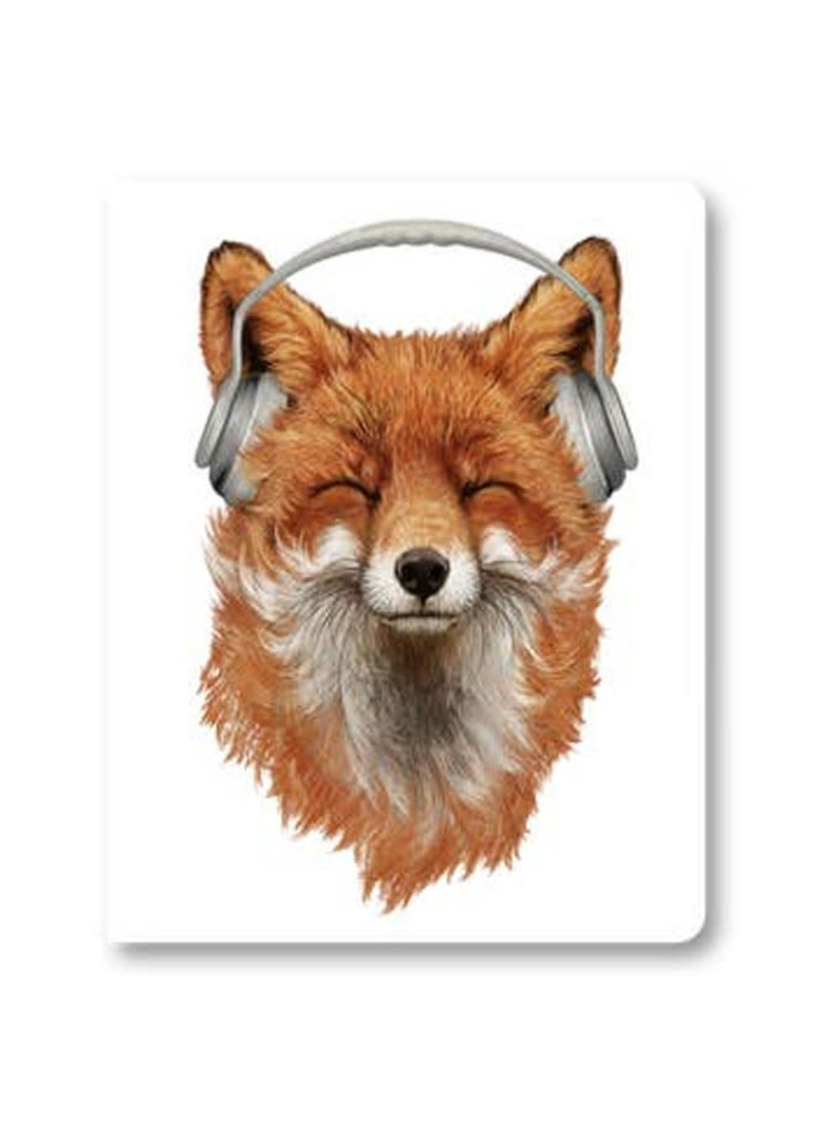 Denik The Musical Fox Lined Notebook