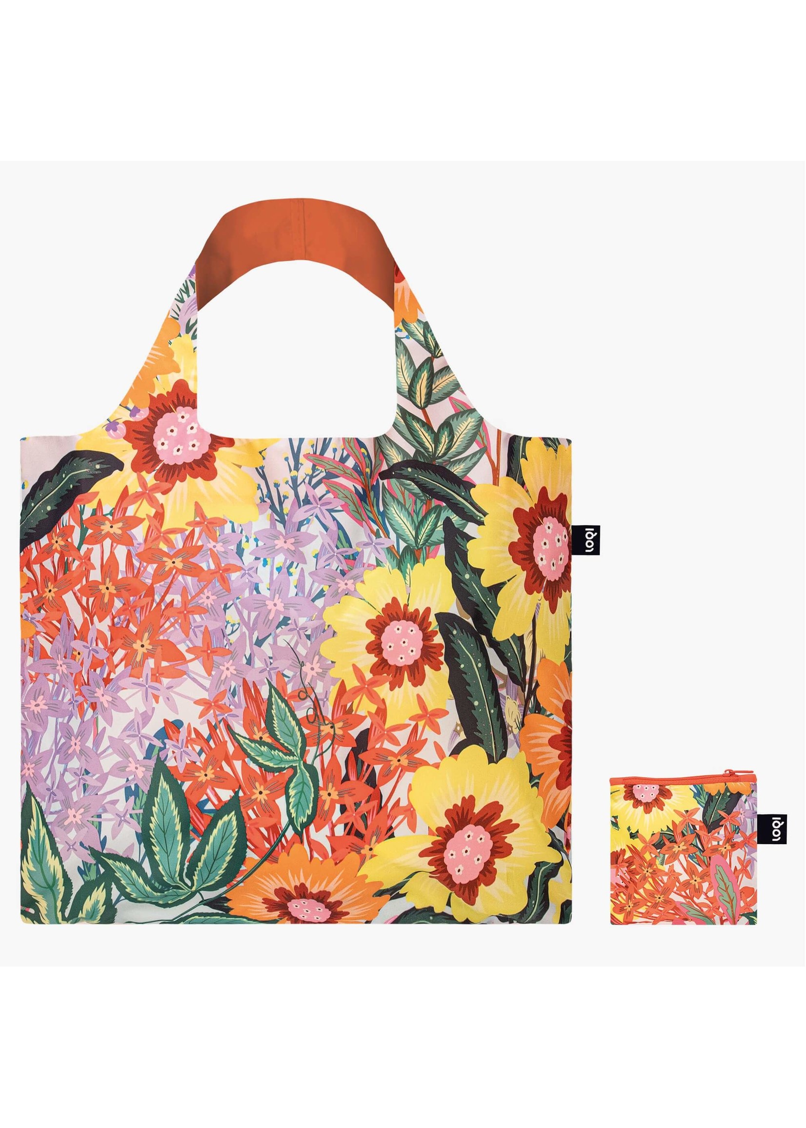 Loqi Thai Floral Reusable Bag