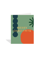 Halfpenny Modern Christmas Greeting Card