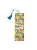 Out of Print Book Nerd Floral - Bookmark