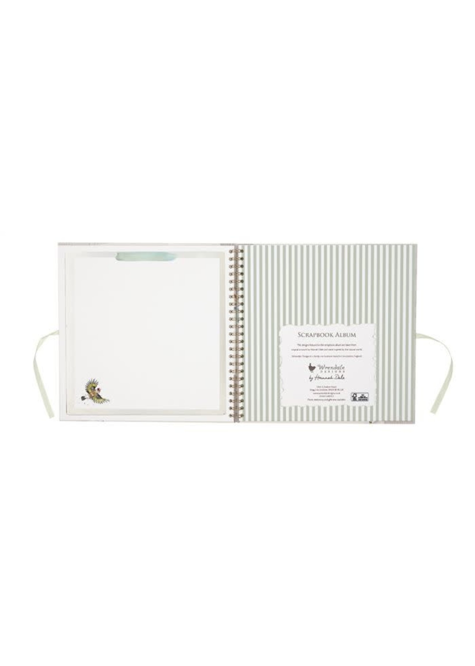 Wrendale Designs Scrapbook Album Hydrangea Bee
