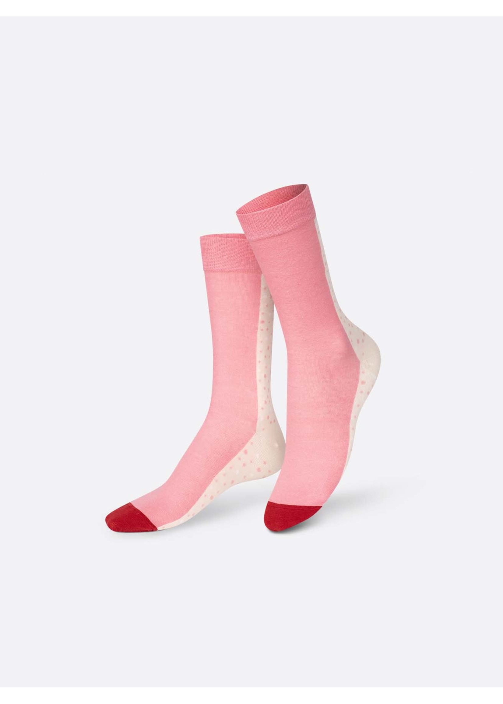 Lit Strawberry Cupcake Socks