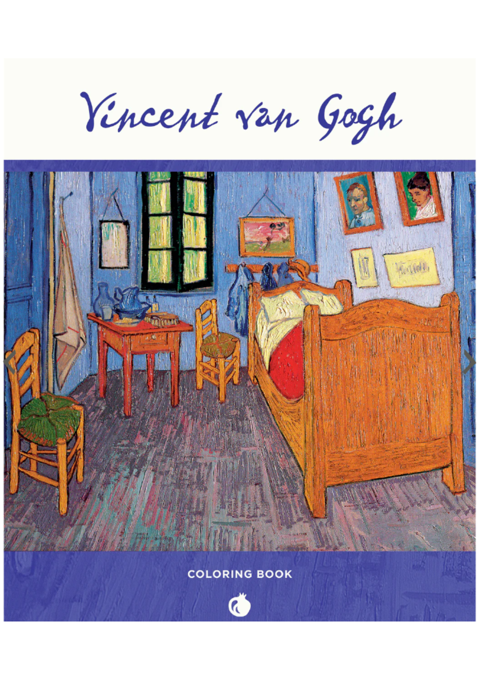 Pomegranate Vincent Van Gogh Coloring Book