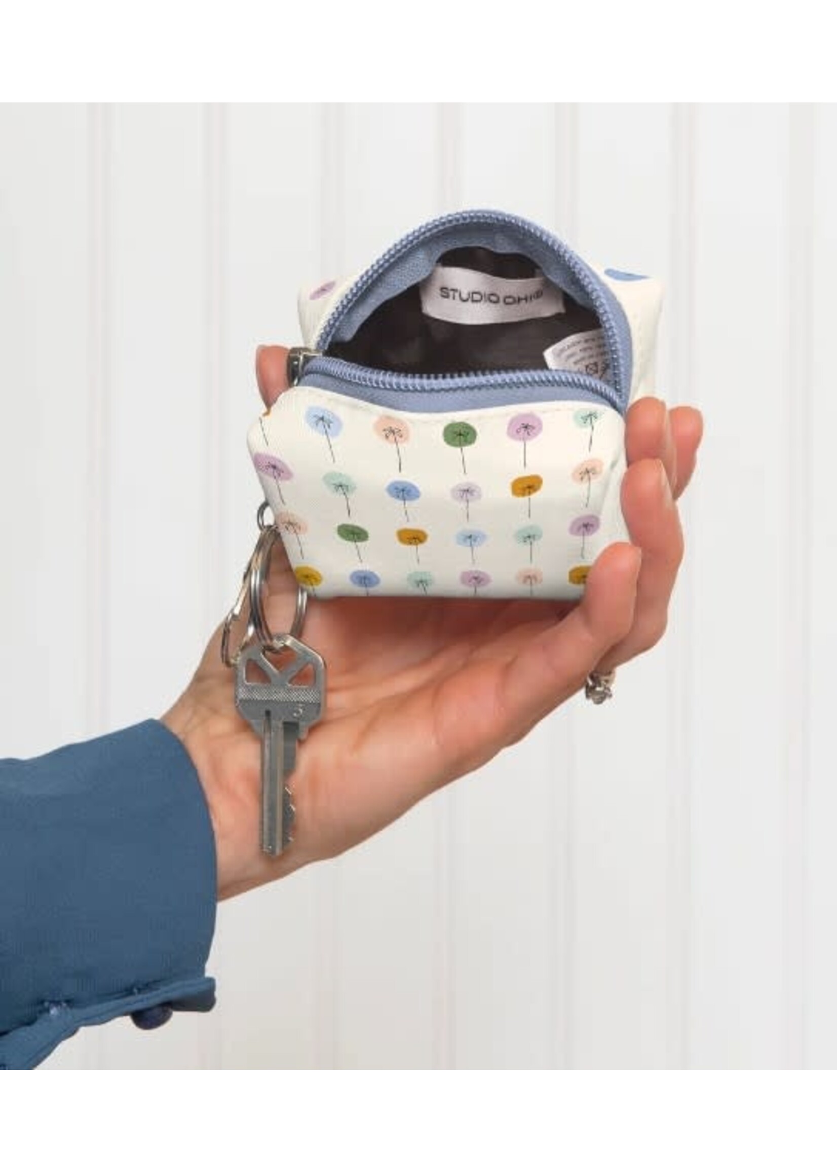 Studio Oh! Dotted Palms Key Chain Coin Pouch