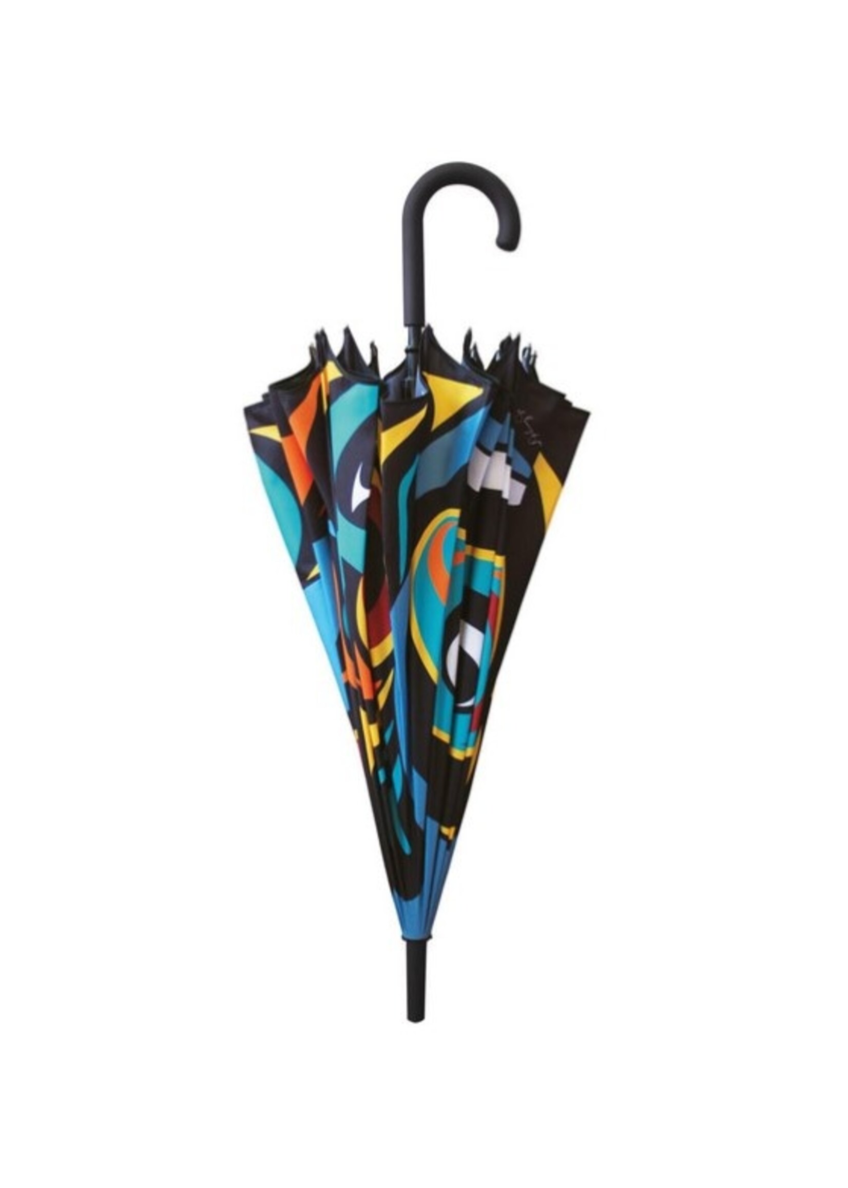 Native Northwest Pacific Umbrella - Whale by Maynard Johnny Jr.