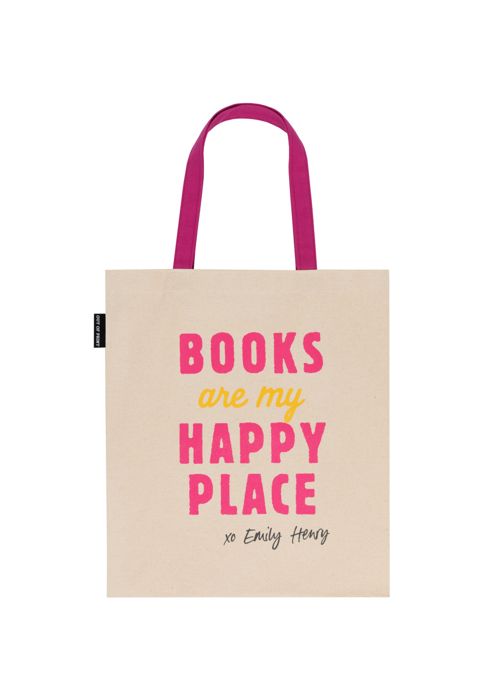 Out of Print Emily Henry: Happy Place Tote