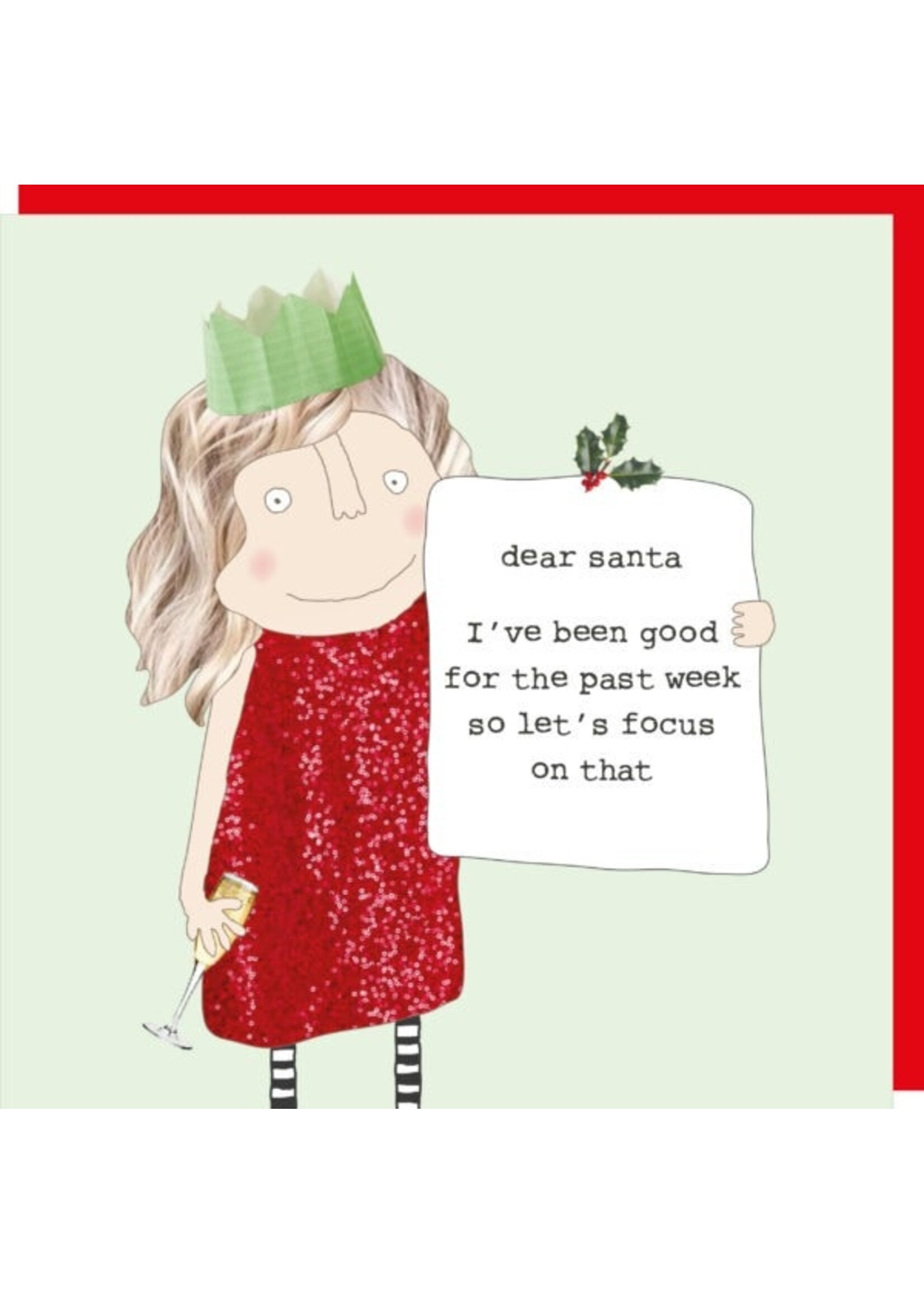 Rosie Made a Thing Santa Been Good - Rosie Made a Thing  Greeting Card