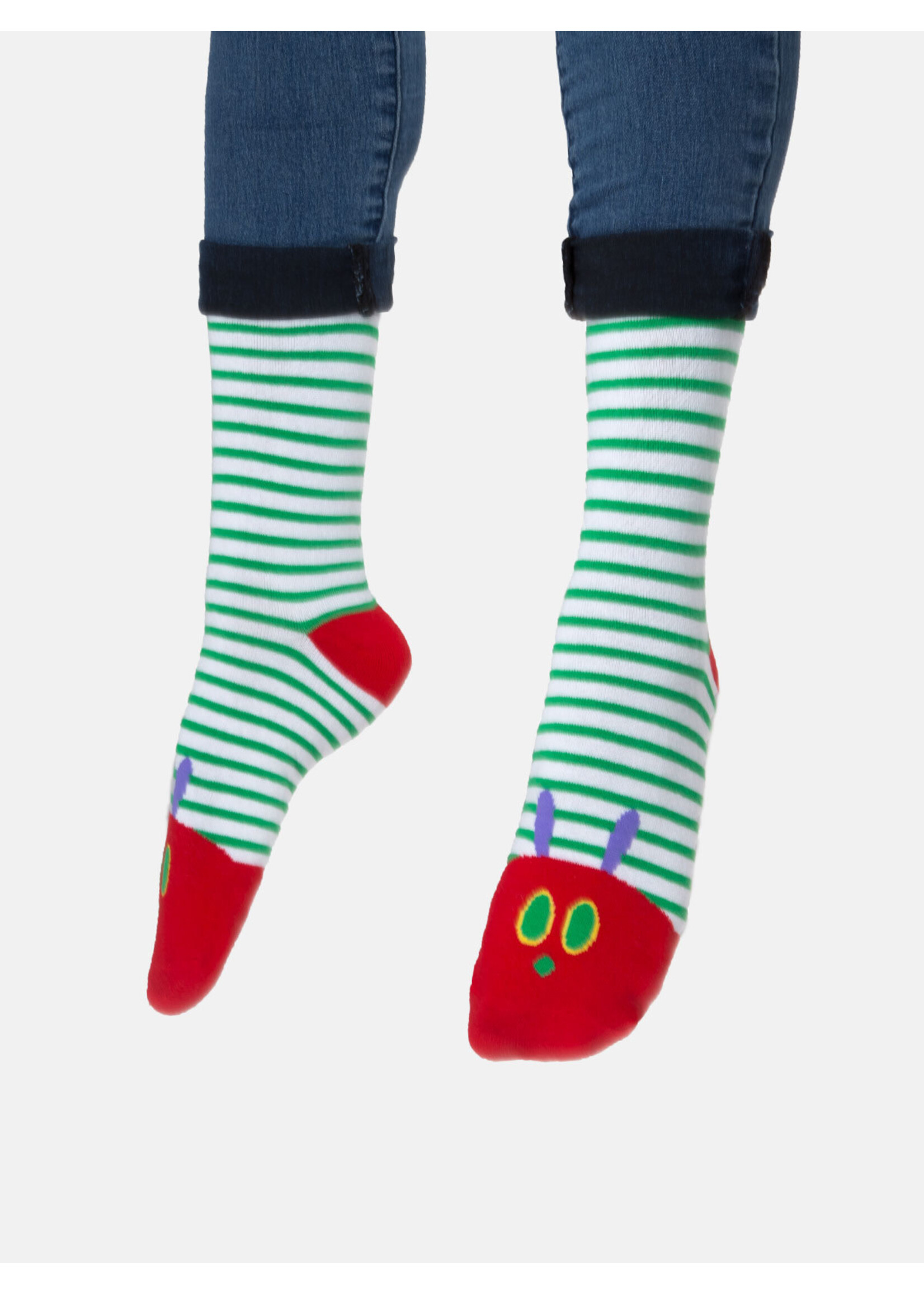 Out of Print The Very Hungry Caterpillar Adult Socks
